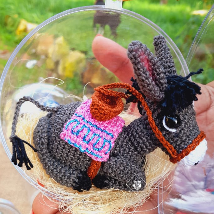 Presépio em Bolas - Figuras Amigurumis Artesanais