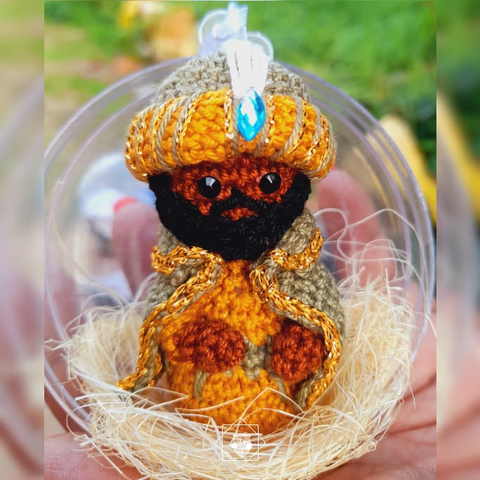 Presépio em Bolas - Figuras Amigurumis Artesanais