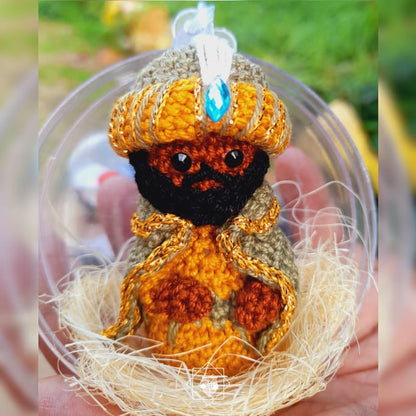 Presépio em Bolas - Figuras Amigurumis Artesanais