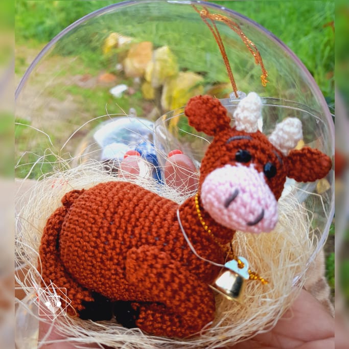 Presépio em Bolas - Figuras Amigurumis Artesanais